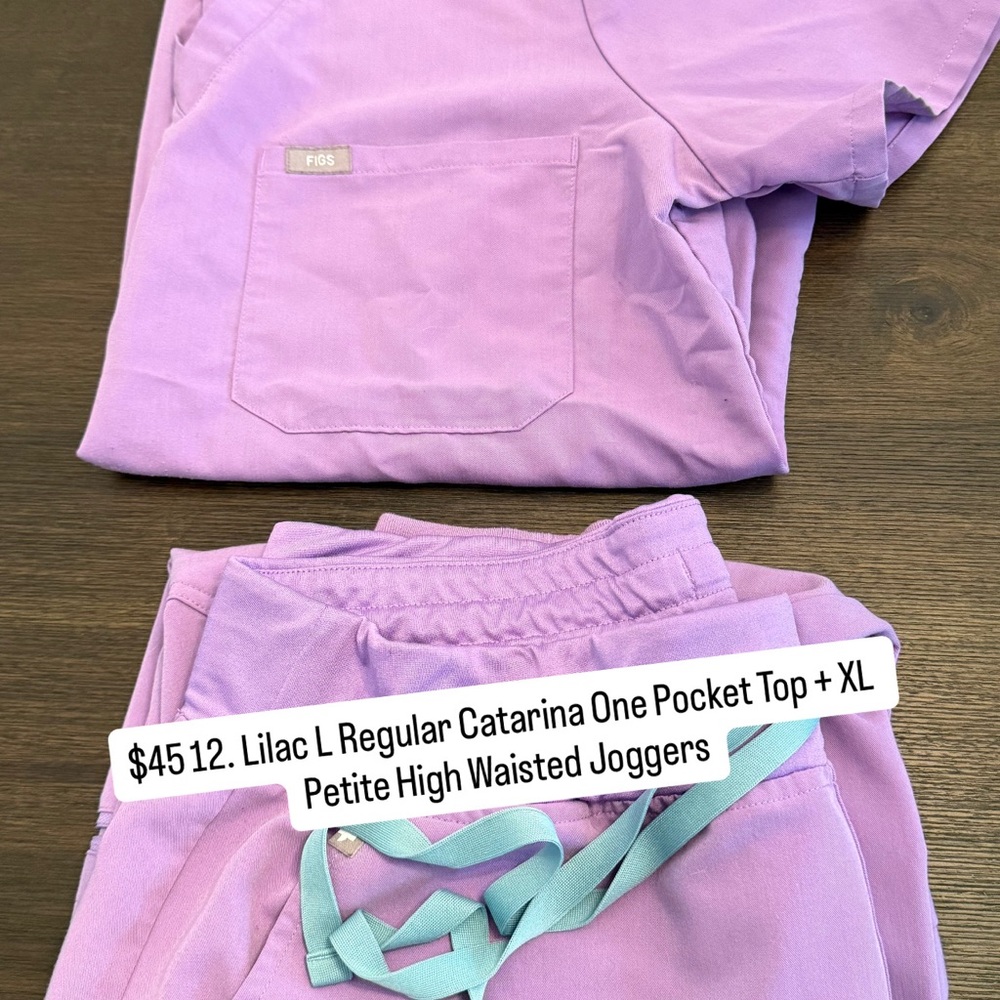 Figs Catarina Top / High Waisted Joggers Set